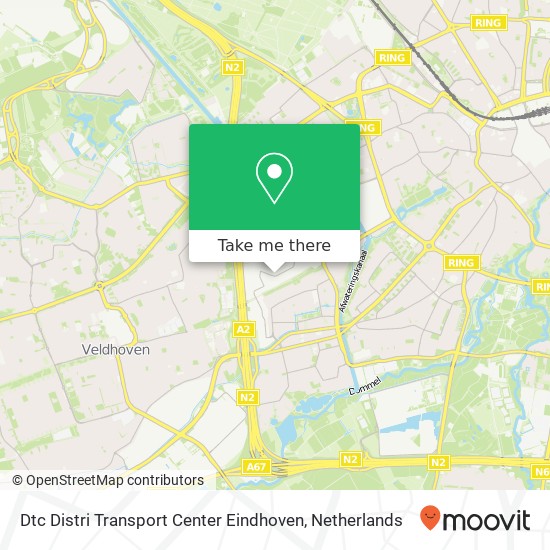 Dtc Distri Transport Center Eindhoven Karte