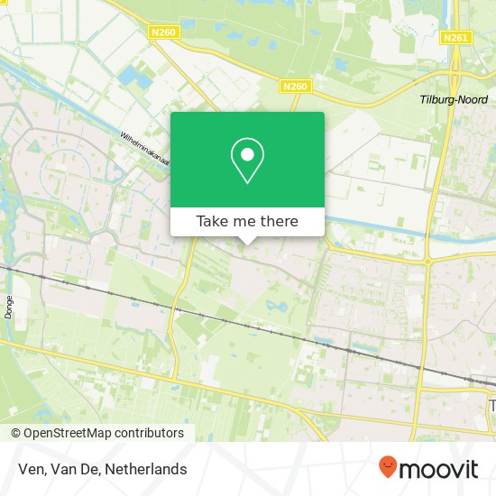 Ven, Van De map
