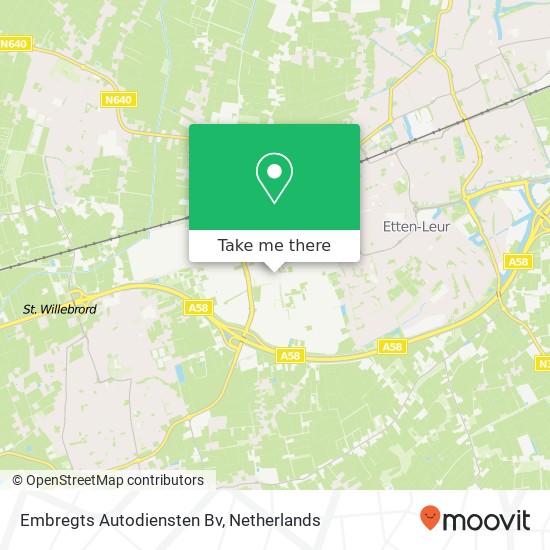 Embregts Autodiensten Bv Karte