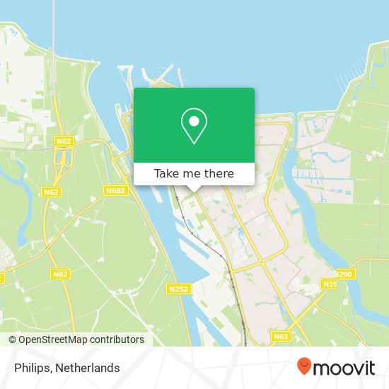 Philips map