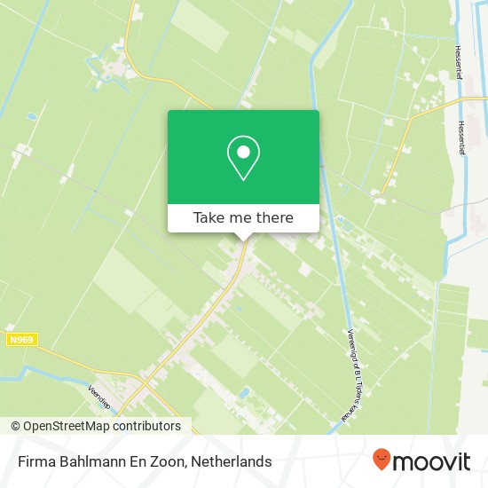 Firma Bahlmann En Zoon map