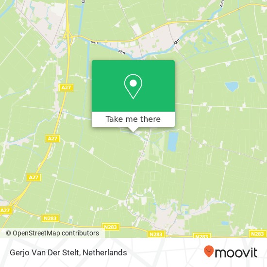 Gerjo Van Der Stelt map