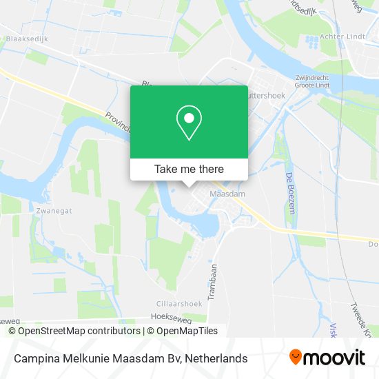 Campina Melkunie Maasdam Bv map
