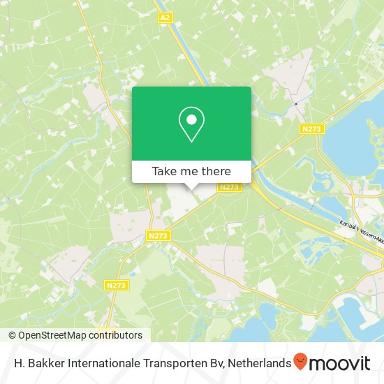 H. Bakker Internationale Transporten Bv map