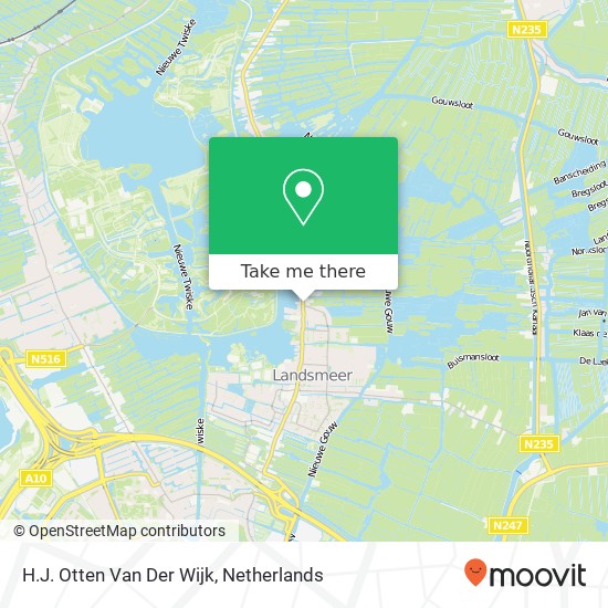 H.J. Otten Van Der Wijk map