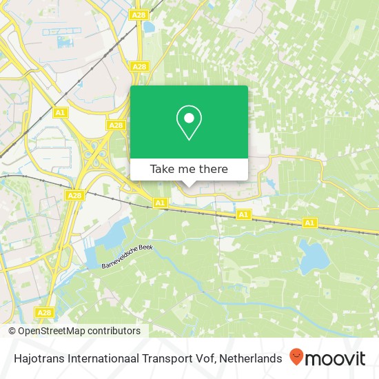 Hajotrans Internationaal Transport Vof Karte