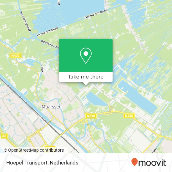 Hoepel Transport map