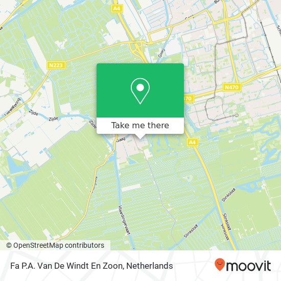 Fa P.A. Van De Windt En Zoon map