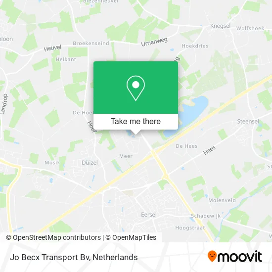 Jo Becx Transport Bv map