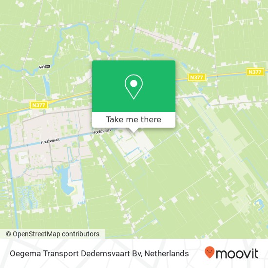 Oegema Transport Dedemsvaart Bv map