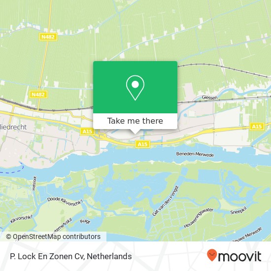 P. Lock En Zonen Cv map