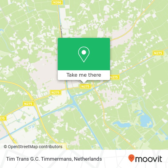 Tim Trans G.C. Timmermans map