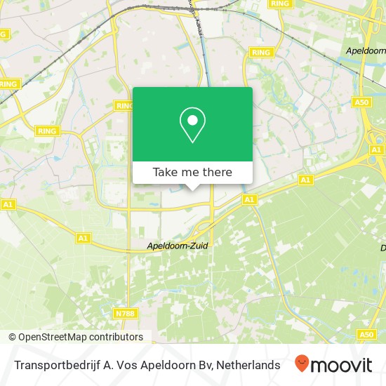 Transportbedrijf A. Vos Apeldoorn Bv map