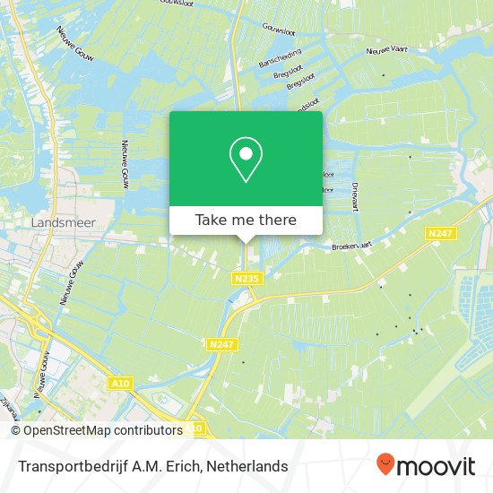 Transportbedrijf A.M. Erich map