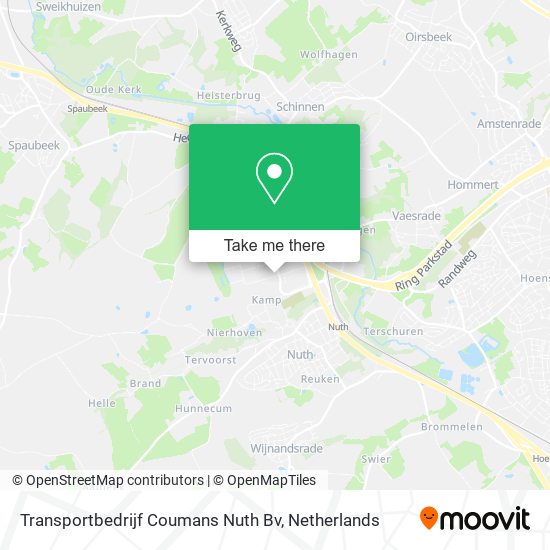 Transportbedrijf Coumans Nuth Bv map
