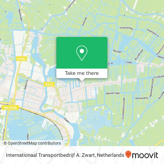 Internationaal Transportbedrijf A. Zwart map