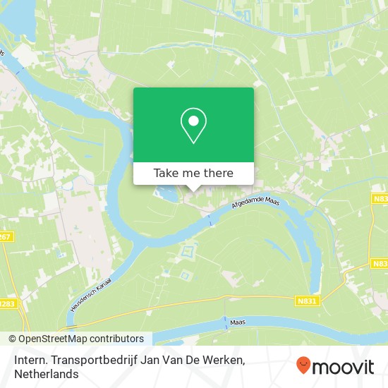 Intern. Transportbedrijf Jan Van De Werken map
