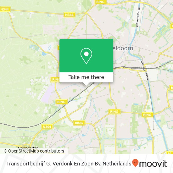 Transportbedrijf G. Verdonk En Zoon Bv map