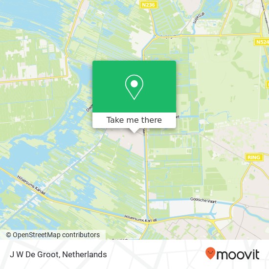 J W De Groot map