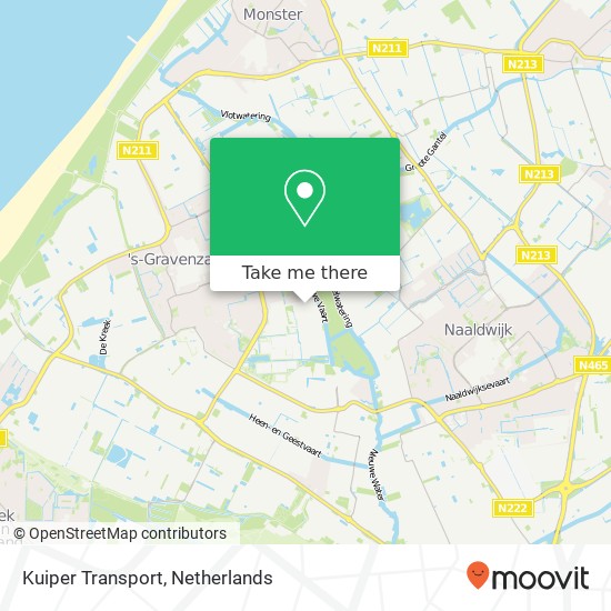 Kuiper Transport map