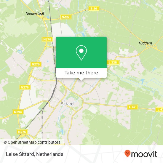 Leise Sittard map