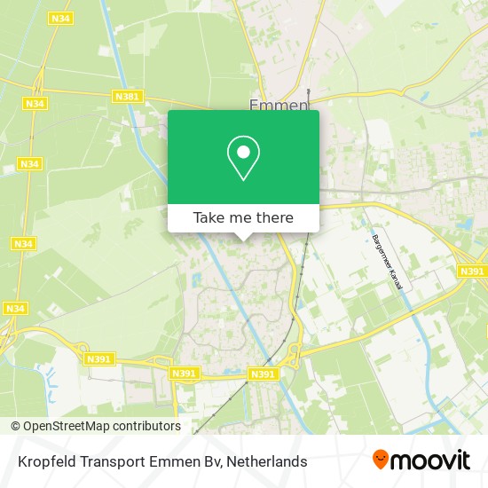 Kropfeld Transport Emmen Bv Karte