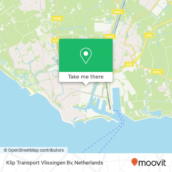 Klip Transport Vlissingen Bv map
