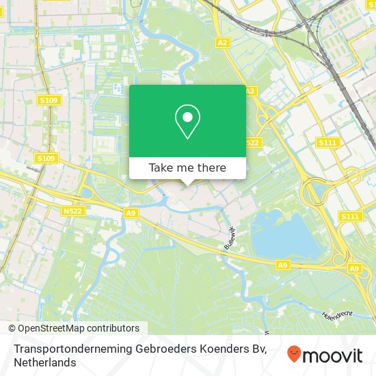 Transportonderneming Gebroeders Koenders Bv map