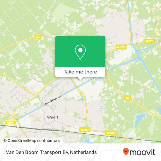 Van Den Boom Transport Bv map