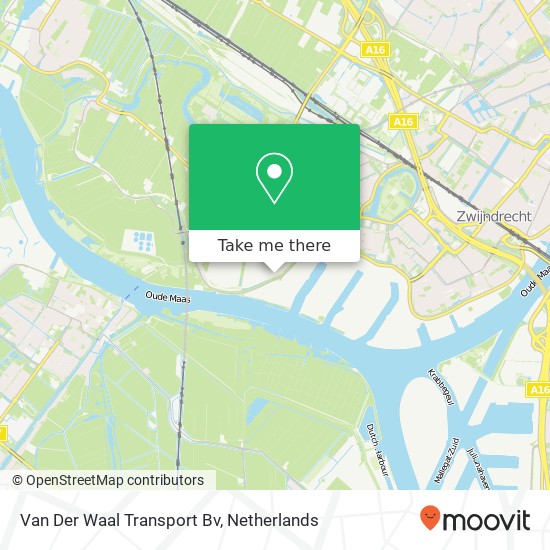 Van Der Waal Transport Bv map
