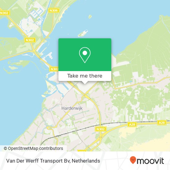 Van Der Werff Transport Bv map