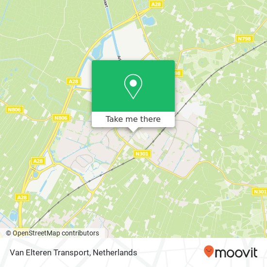 Van Elteren Transport map
