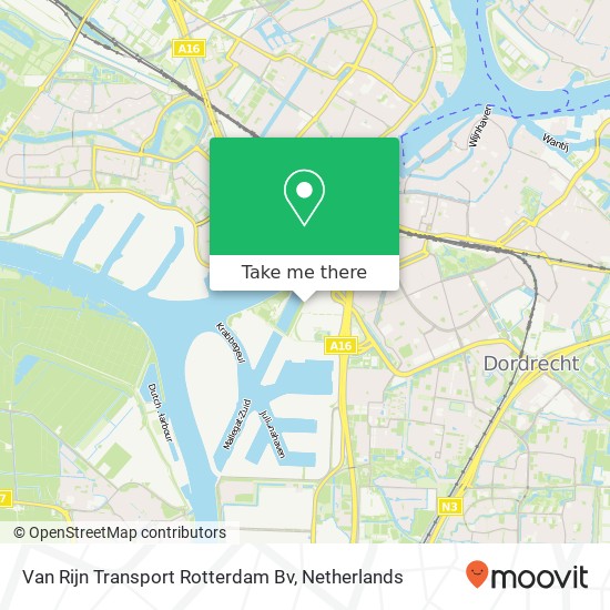 Van Rijn Transport Rotterdam Bv Karte