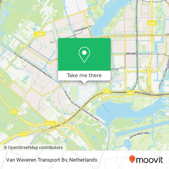 Van Waveren Transport Bv map