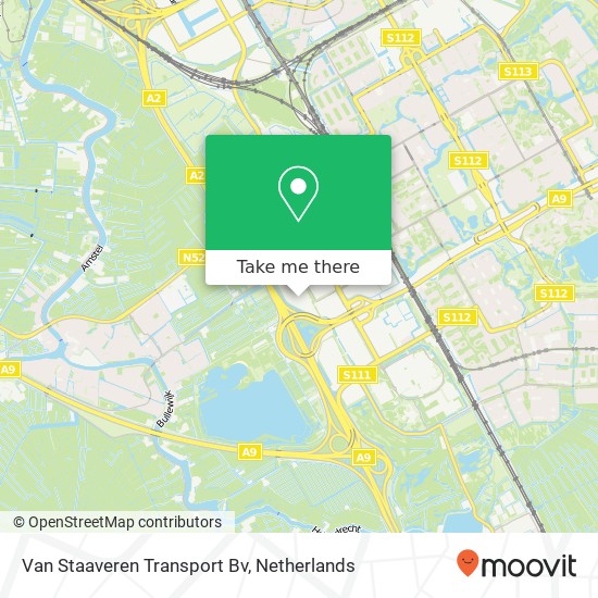 Van Staaveren Transport Bv Karte