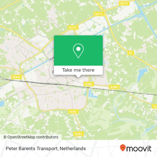 Peter Barents Transport map