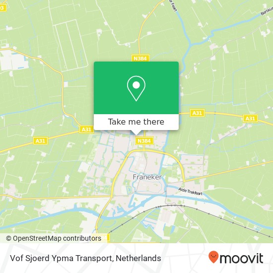 Vof Sjoerd Ypma Transport map