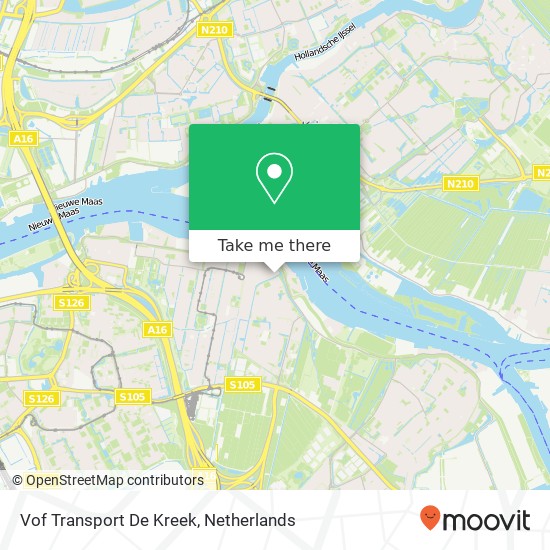 Vof Transport De Kreek map