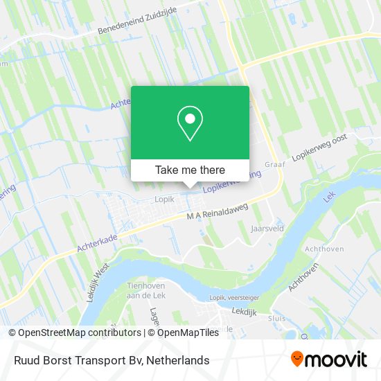 Ruud Borst Transport Bv map
