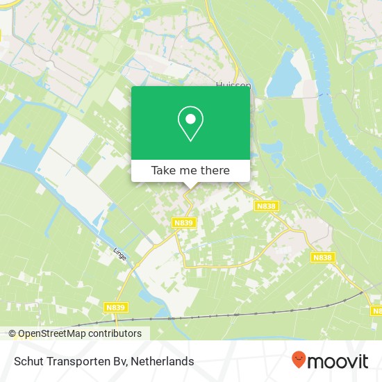 Schut Transporten Bv map