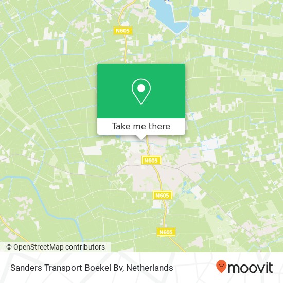 Sanders Transport Boekel Bv map