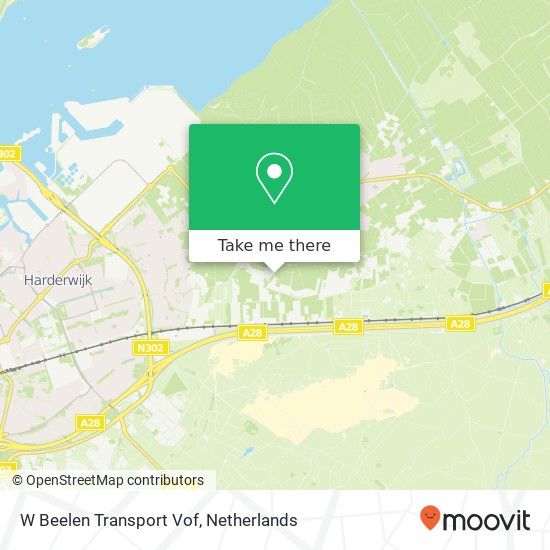 W Beelen Transport Vof map