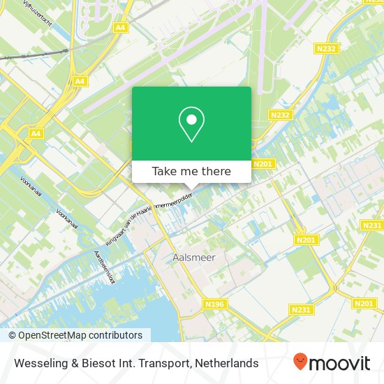 Wesseling & Biesot Int. Transport map