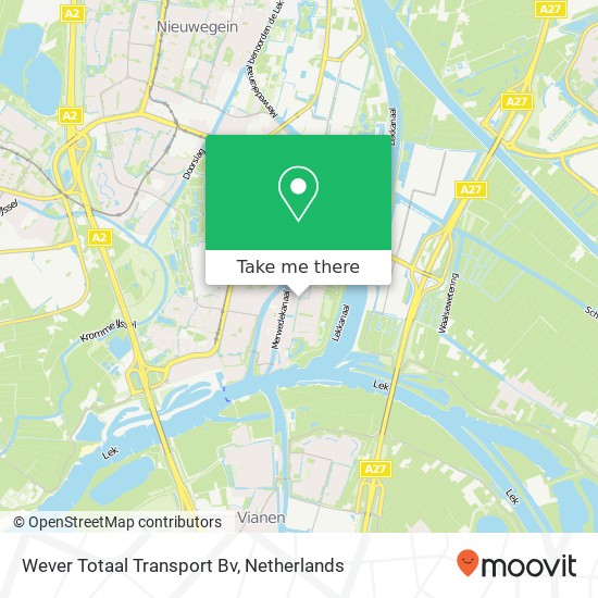 Wever Totaal Transport Bv map