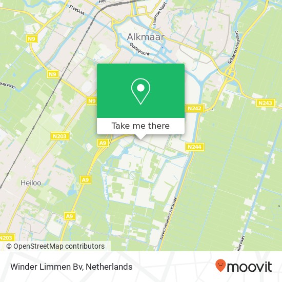 Winder Limmen Bv map