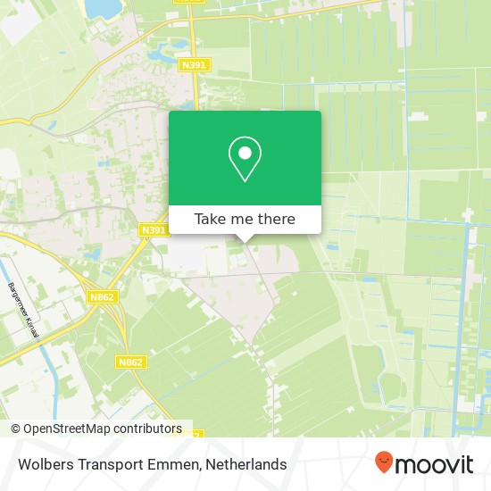 Wolbers Transport Emmen Karte