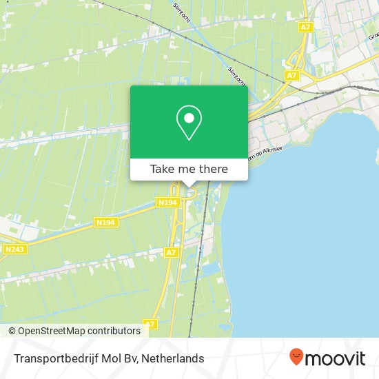 Transportbedrijf Mol Bv map