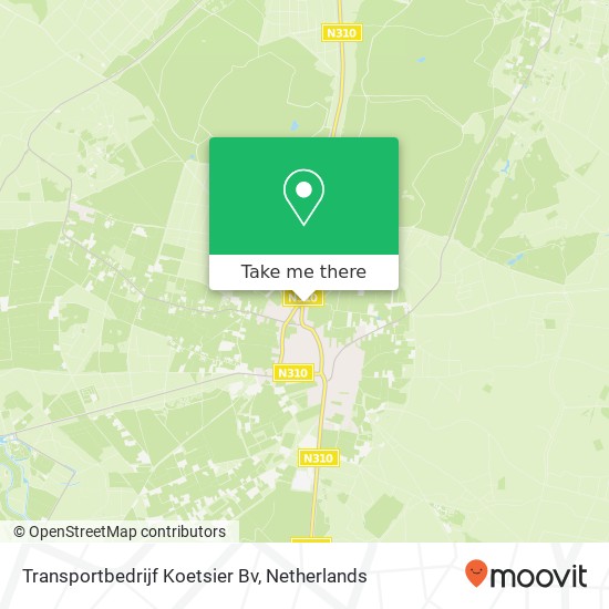 Transportbedrijf Koetsier Bv map