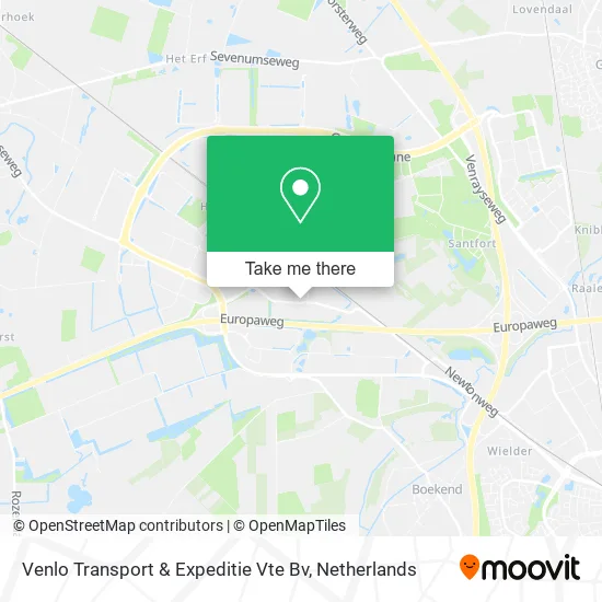 Venlo Transport & Expeditie Vte Bv map