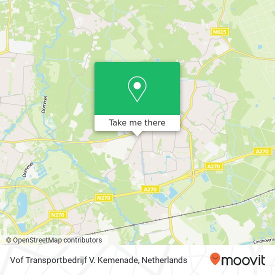 Vof Transportbedrijf V. Kemenade map